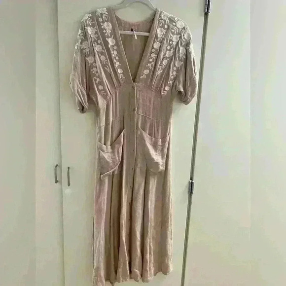 FP Love You to Love You Midi Floral
Blush Dress SMALL - Picture 11 of 16